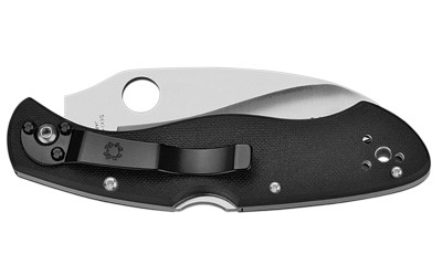 Spyderco Civilian Folding Knife - 4.125" VG10 Serrated Blade, G10 Handles - C12GS